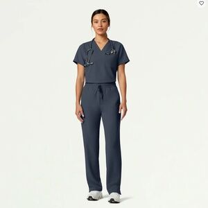 JAANUU scrub pants gray XST